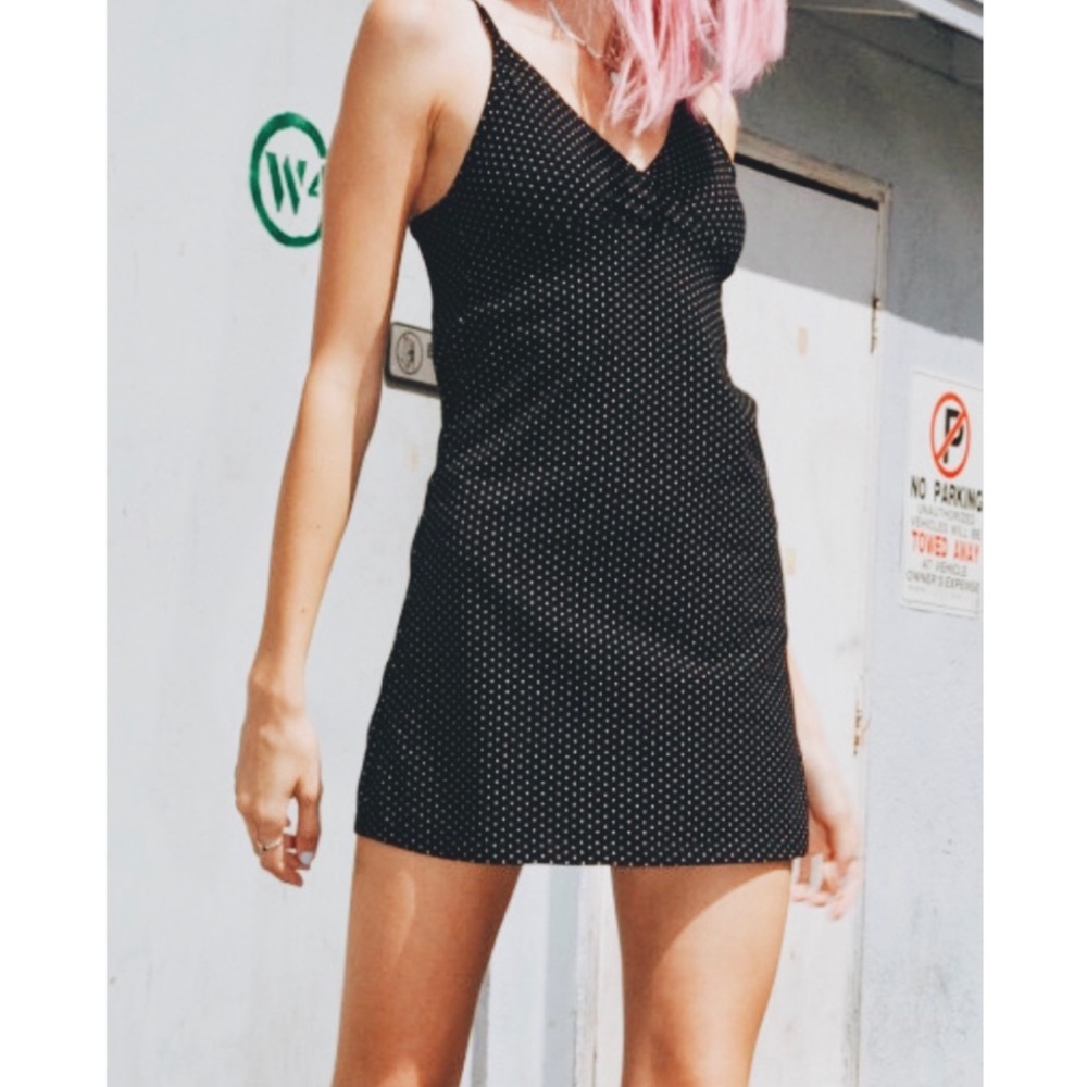 Brandy Melville Amara Polka Dot Dress size Small
